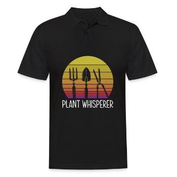 Jardinier, Jardinier, Jardinier, Jardinier Amateur, Plantes - Polo Homme - noir - Devant - Kai (181cm)