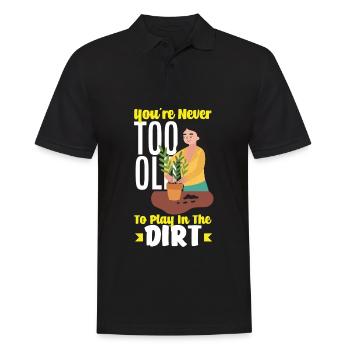 Jardinier, Jardinier, Jardinier, Jardinier Amateur, Plantes - Polo Homme - noir - Devant - Kai (181cm)