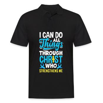 Cadeau pour diabétiques de type 1 pour diabétiques de type 1 - Polo Homme - noir - Devant - Kai (181cm)