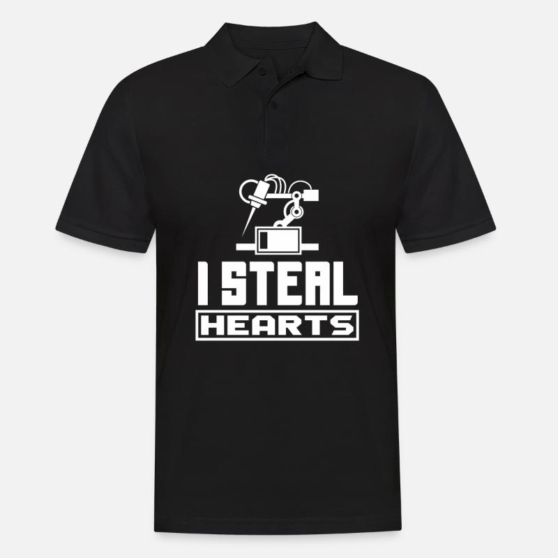 Robotics Robot Programmer - Men's Polo Shirt - black