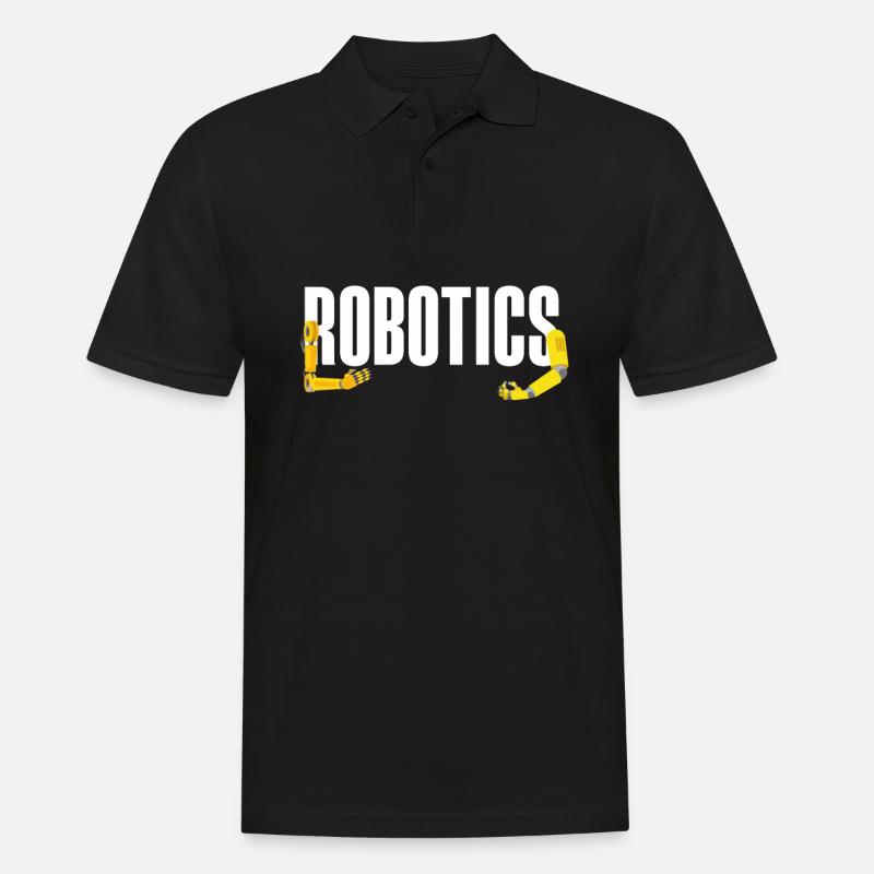 Programmeur de robots robotiques - Polo Homme - noir