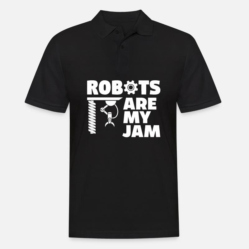 Robotics Robot Programmer - Men's Polo Shirt - black