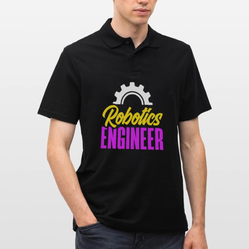 Robotics Robot Programmer Men's Polo Shirt
