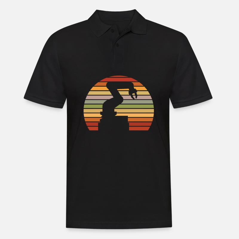 Programmeur de robots robotiques - Polo Homme - noir