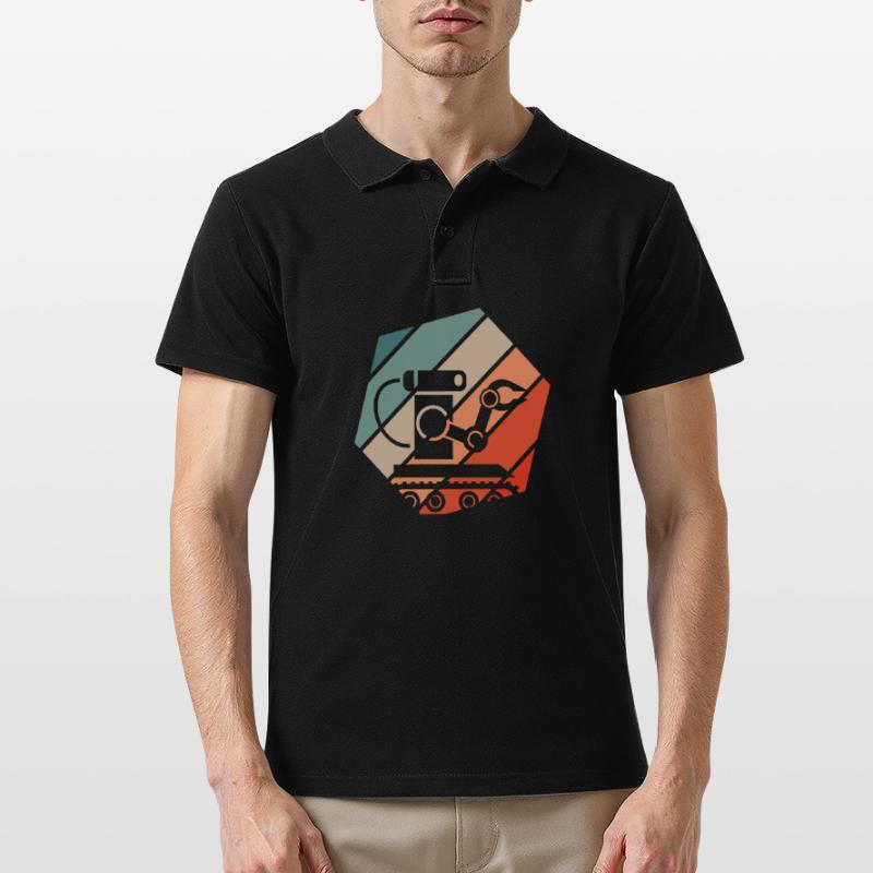 Robotics Robot Programmer Men's Polo Shirt