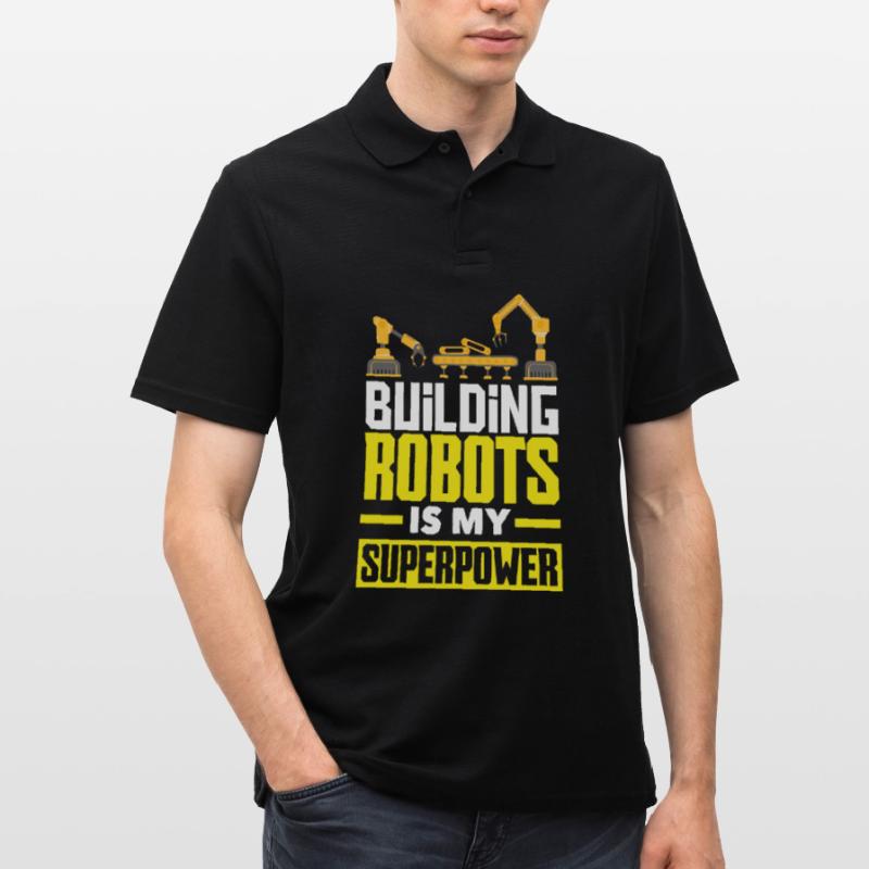 Robotics Robot Programmer Men's Polo Shirt