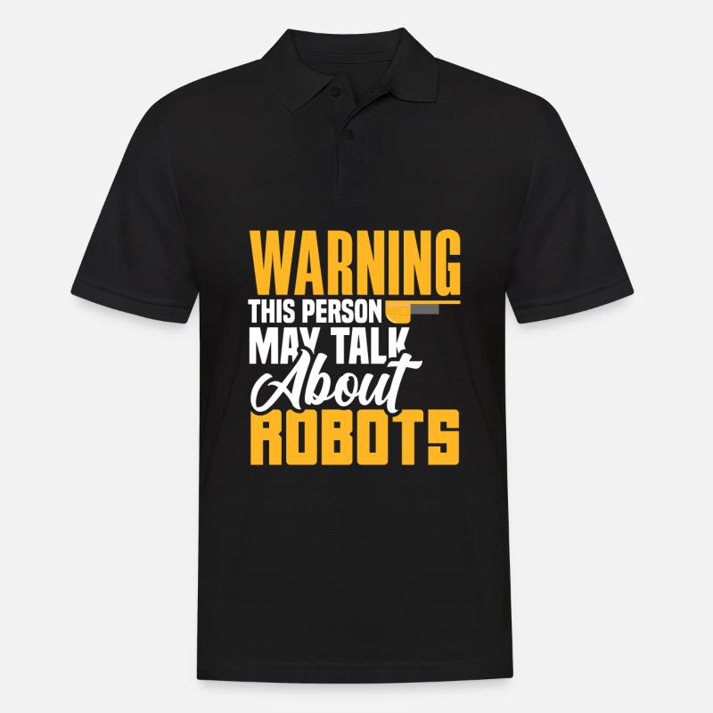 Robotics Robot Programmer - Men's Polo Shirt - black