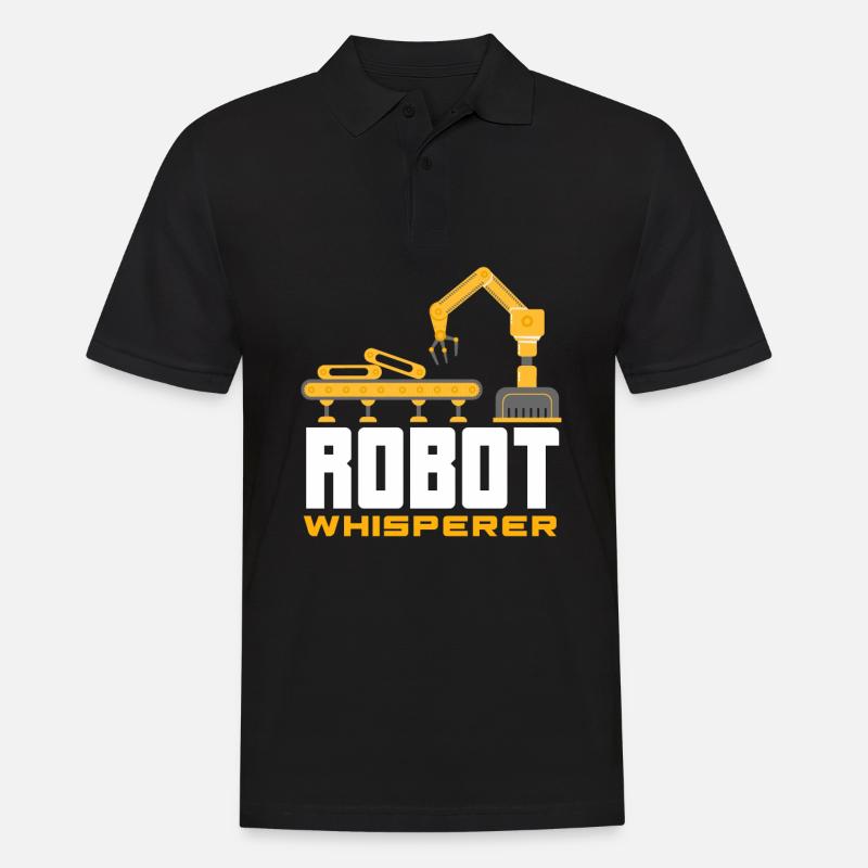Robotics Robot Programmer - Men's Polo Shirt - black