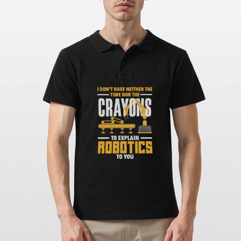 Robotics Robot Programmer Men's Polo Shirt