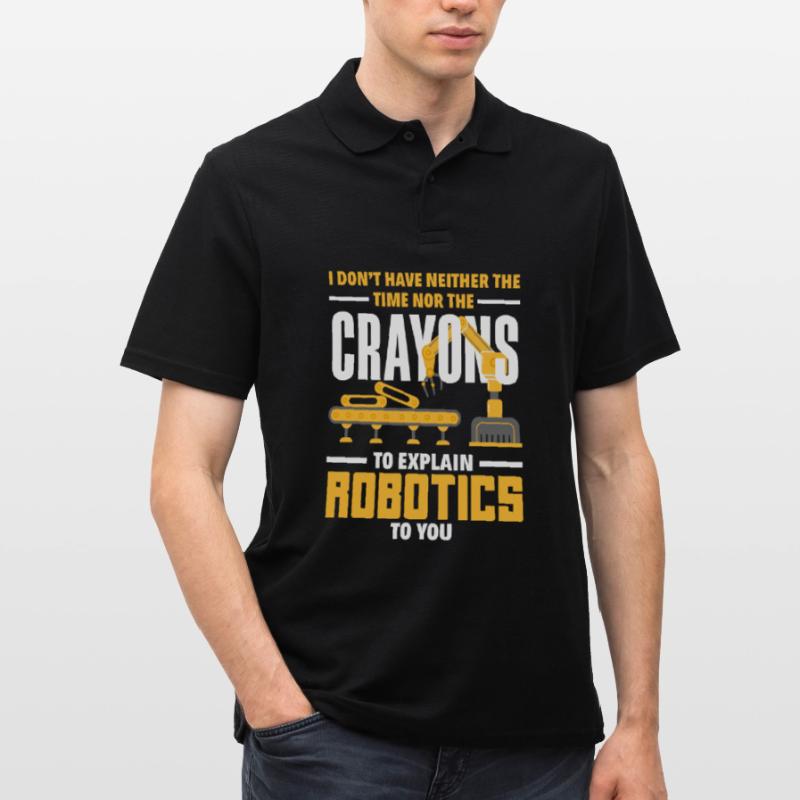 Robotics Robot Programmer Men's Polo Shirt