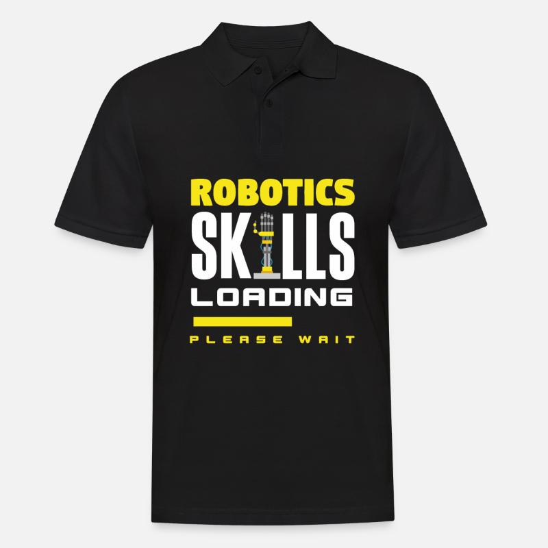 Robotics Robot Programmer - Men's Polo Shirt - black
