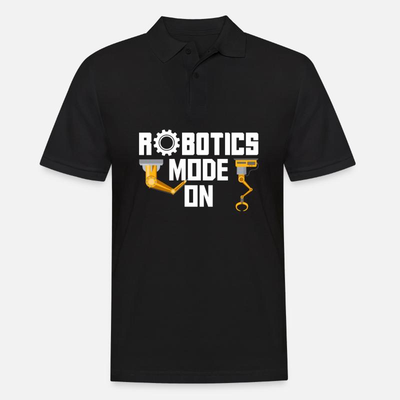 Programmeur de robots robotiques - Polo Homme - noir
