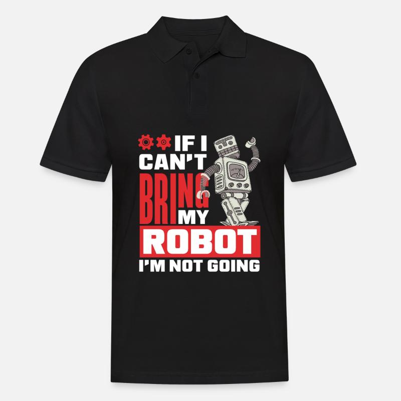 Robotics Robot Programmer - Men's Polo Shirt - black