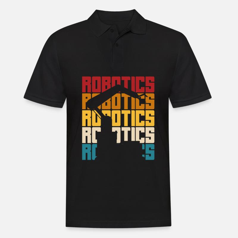 Robotics Robot Programmer - Men's Polo Shirt - black