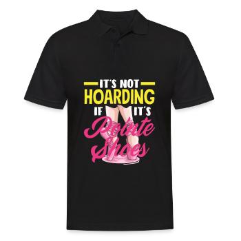 Cute Ballerina Ballet Dancer Gift - Men's Polo Shirt - black - Front - Kai (181cm)