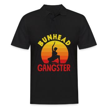 Cute Ballerina Ballet Dancer Gift - Men's Polo Shirt - black - Front - Kai (181cm)