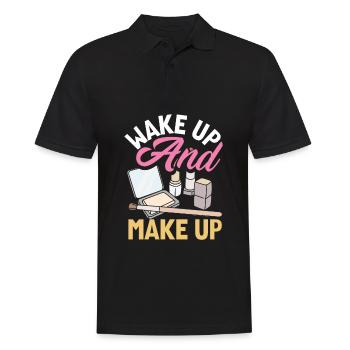 Hautpflege Kosmetikerin Kosmetik - Männer Poloshirt - Schwarz - Vorne - Kai (181cm)