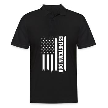 Hautpflege Kosmetikerin Kosmetik - Männer Poloshirt - Schwarz - Vorne - Kai (181cm)