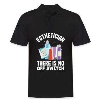 Hautpflege Kosmetikerin Kosmetik - Männer Poloshirt - Schwarz - Vorne - Kai (181cm)