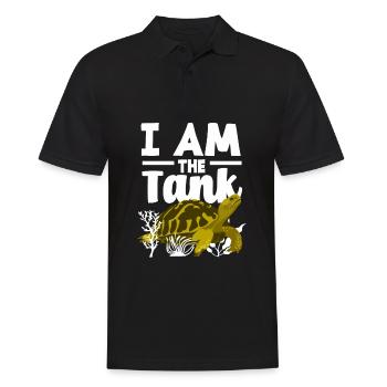 Turtle Sea Turtle Gift - Men's Polo Shirt - black - Front - Kai (181cm)