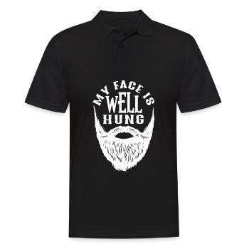 Soins de la barbe Beard Lover Hommes Barbe - Polo Homme - noir - Devant - Kai (181cm)