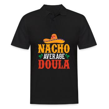 Doula Geschenk Doula Doulas - Männer Poloshirt - Schwarz - Vorne - Kai (181cm)