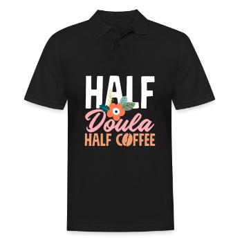 Doula Geschenk Doula Doulas - Männer Poloshirt - Schwarz - Vorne - Kai (181cm)