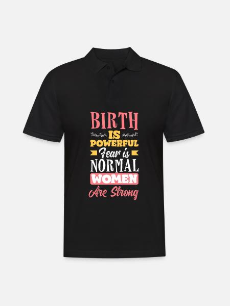 Doula Gift Doula Doulas - Men's Polo Shirt - black