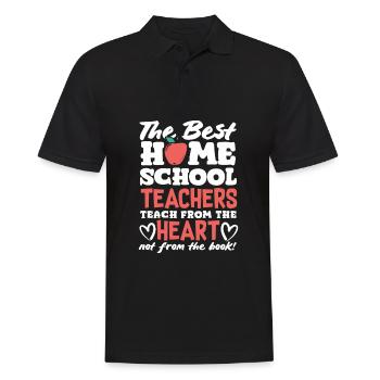 Lustiges Lehrer Lehrerinnen Geschenk - Männer Poloshirt - Schwarz - Vorne - Kai (181cm)