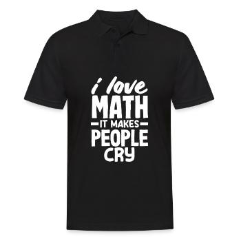 Lustiges Lehrer Lehrerinnen Geschenk - Männer Poloshirt - Schwarz - Vorne - Kai (181cm)