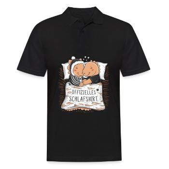 Chemise de nuit officielle Sweet Dino Couple - Polo Homme - noir - Devant - Kai (181cm)