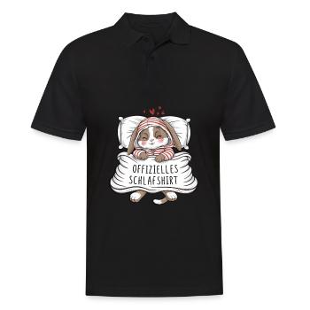 Chemise de nuit officielle Sweet Bunny - Polo Homme - noir - Devant - Kai (181cm)