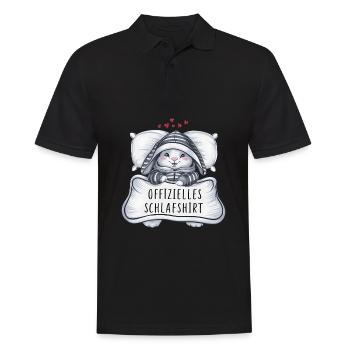 Chemise de nuit officielle Sweet Bunny - Polo Homme - noir - Devant - Kai (181cm)