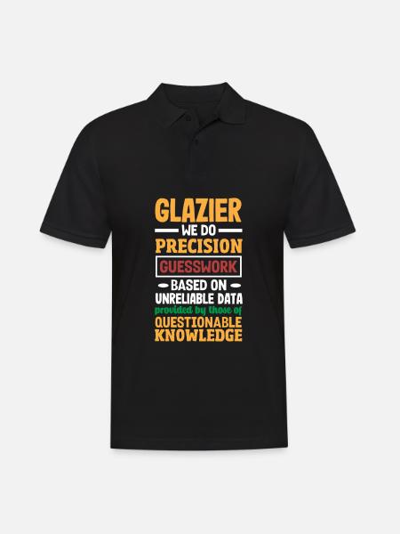 Glasses Gift - Men's Polo Shirt - black