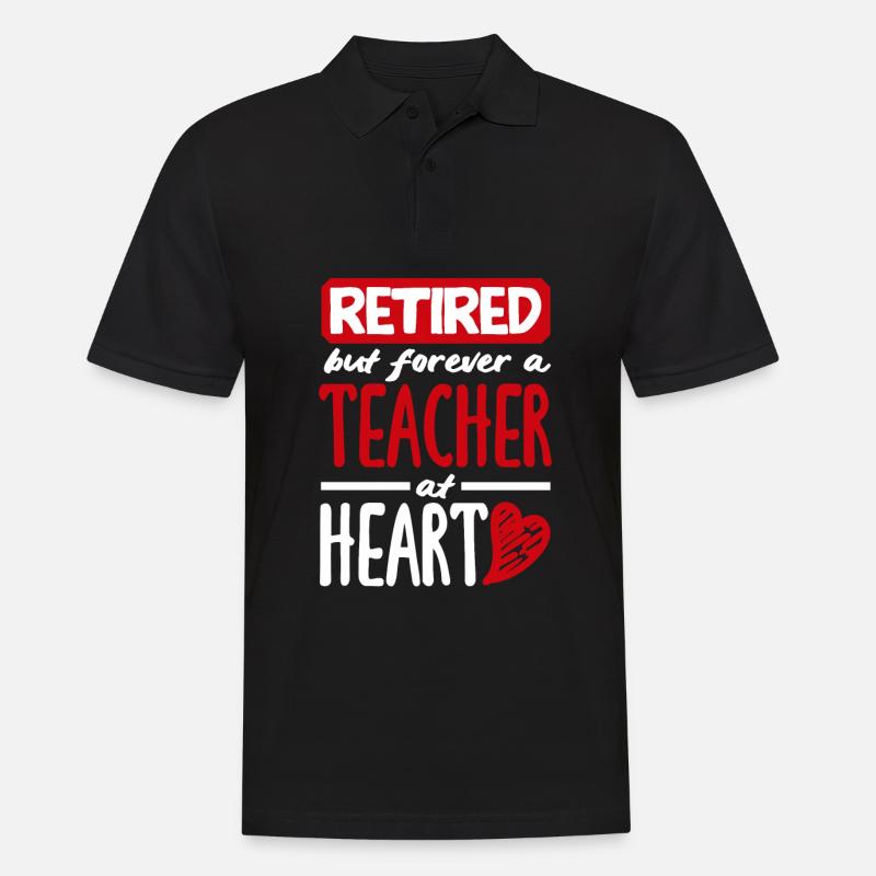 Lustiges Lehrer Lehrerinnen Geschenk - Männer Poloshirt - Schwarz