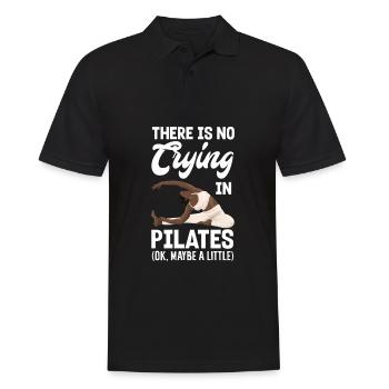 Pas de pleurs pendant le Pilates - Polo Homme - noir - Devant - Kai (181cm)