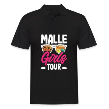 Mallorca Party Crew Vacances Majorque - Polo Homme - noir - Devant - Kai (181cm)