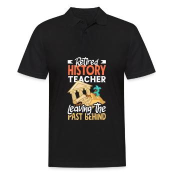 Lustiges Lehrer Lehrerinnen Geschenk - Männer Poloshirt - Schwarz - Vorne - Kai (181cm)
