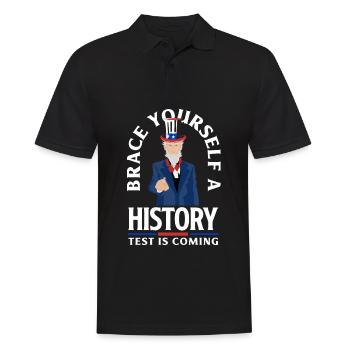 Lustiges Lehrer Lehrerinnen Geschenk - Männer Poloshirt - Schwarz - Vorne - Kai (181cm)