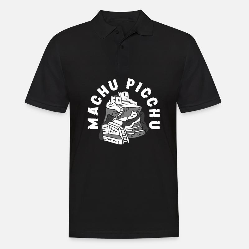 Peru Peruvian Gift - Men's Polo Shirt - black