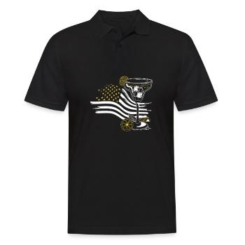 Funny Bartender Saying Bartender Gift - Men's Polo Shirt - black - Front - Kai (181cm)