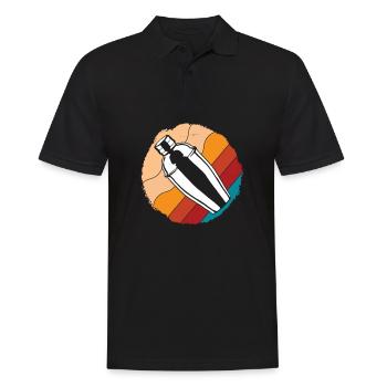 Funny Bartender Saying Bartender Gift - Men's Polo Shirt - black - Front - Kai (181cm)