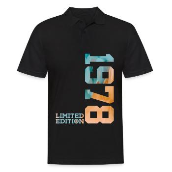 48E ANNIVERSAIRE ÉDITION LIMITÉE 1978 - Polo Homme - noir - Devant - Kai (181cm)