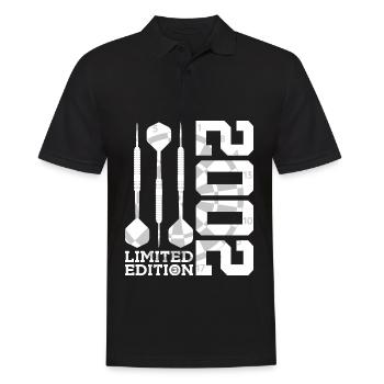24E ANNIVERSAIRE DES DARTS ÉDITION LIMITÉE 2002 - Polo Homme - noir - Devant - Kai (181cm)