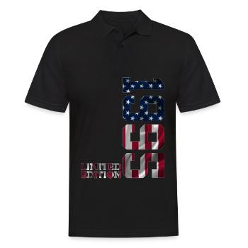ÉDITION LIMITÉE 31E ANNIVERSAIRE USA 1995 - Polo Homme - noir - Devant - Kai (181cm)