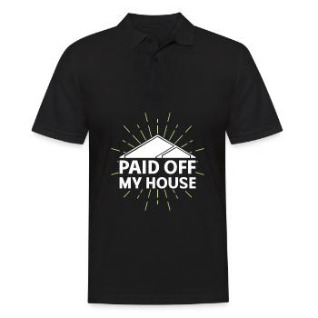 New Homeowner Homeowner Homeowner - Men's Polo Shirt - black - Front - Kai (181cm)