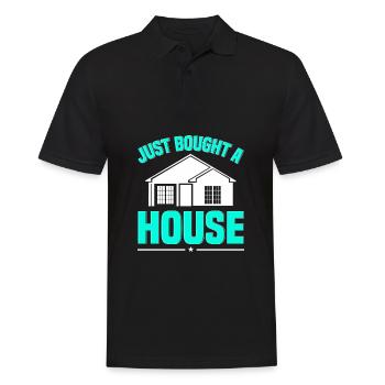 Nouveau propriétaire Propriétaire d’une maison Propriétaire d’une maison - Polo Homme - noir - Devant - Kai (181cm)