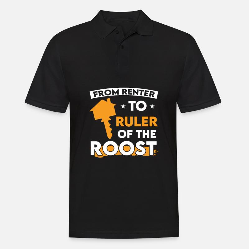 Neuer Hauseigentümer Hauseigentümer - Männer Poloshirt - Schwarz