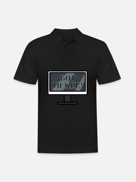 Netzwerkadministrator Systemadministrator Netzwerk - Männer Poloshirt - Schwarz