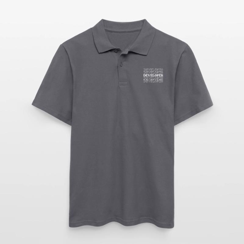 Entwickler, Programmierer, Programmierer, Programmierer, Software-Ingenieur Männer Poloshirt
